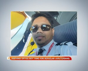 Inspirasi kisah 'Office Boy' yang kini bergelar juruterbang