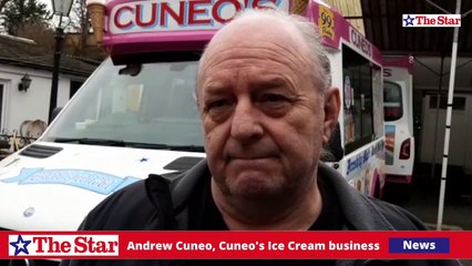 Andrew Cuneo fears for the future of his ice cream van business after losing Sheffield Parks licences