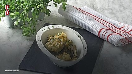 Vídeo Receta: Alcachofas en salsa con patatas