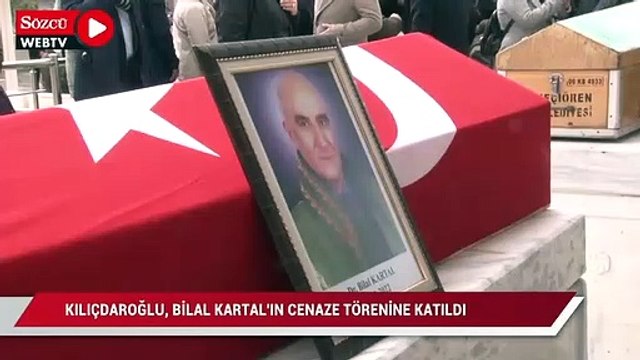 Kılıçdaroğlu, Yargıtay Onursal Başkanı Bilal Kartal cenaze törenine katıldı