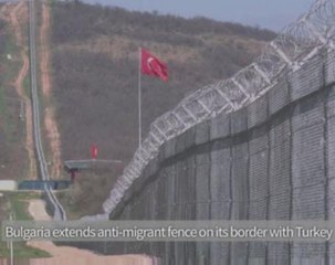 New anti-migrant fence erected between Bulgaria and Turkey
