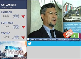 Sektor kesihatan swasta mampu tampan kejatuhan ringgit