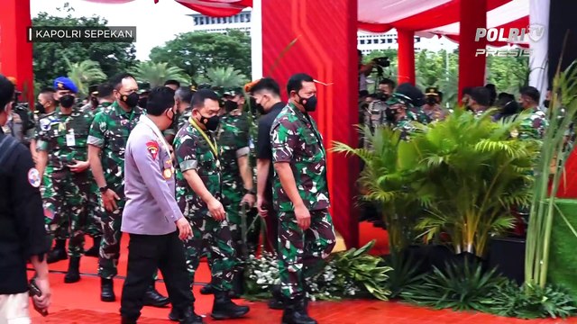 KAPOLRI SEPEKAN : Presiden Hadiri Rapim TNI-Polri Tahun 2022