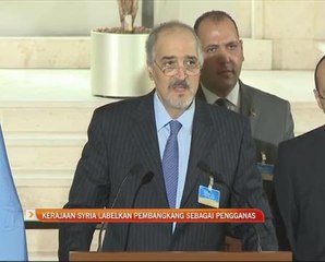 Kerajaan Syria labelkan pembangkang sebagai pengganas