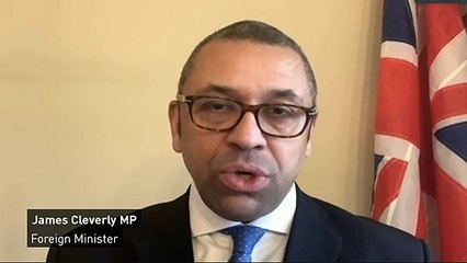 Cleverly: Govt wants fast and effective route for Ukrainians