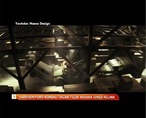 Harrison Ford kembali dalam filem Indiana Jones kelima