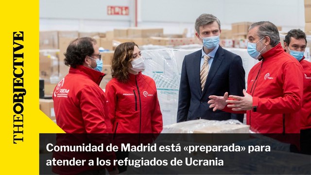 Comunidad de Madrid está «preparada» para atender a los refugiados de Ucrania