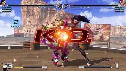 (PS4) The King of Fighters XIV - 28 - SP08 - The Mysterious Newcomers Team - Lv 4 Hard pt2