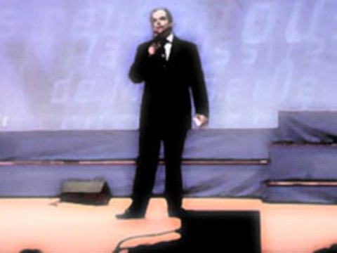 Gaudin j-2 Dernier meeting de campagne parc chanot