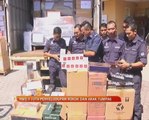 RM3.3 juta penyeludupan rokok dan arak tumpas