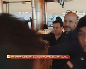 Wartawan Australia tidak didakwa, diarah keluar Negara