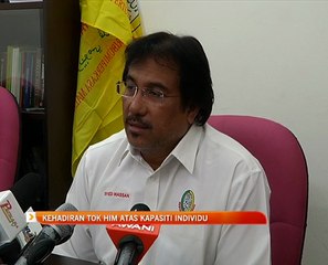 Kehadiran Ibrahim Ali atas kapasiti individu