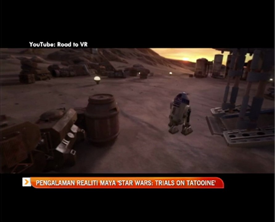 Pengalaman realiti maya 'Star Wars: Trials on Tatooine'