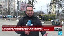 'Beaucoup de gens en larmes' évacuent la ville d'Irpin sous les bombardements russes