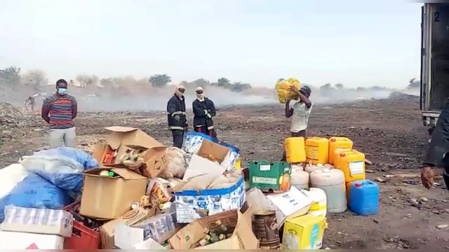 Mbour : Incinération de produits impropres à la consommation, d'une valeur de 54 millions Fcfa