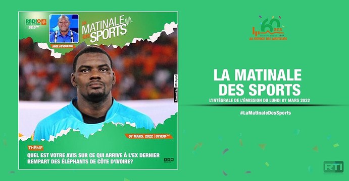 Matinale Des Sports du 07 mars par Ange Assoukrou [ Radio Côte d'Ivoire ]