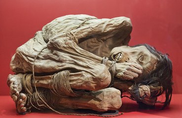 Bizarre 100-year-old 'natural mummies' are open for public display in Colombia