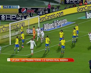 La Liga:  Las Palmas tewas 1-2 kepada Real Madrid