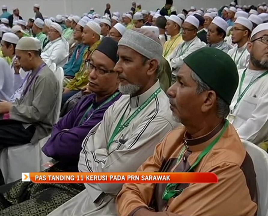 PAS tanding 11 kerusi pada PRN Sarawak