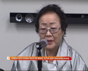Hamba seks Korea Selatan mahu Jepun bertanggungjawab