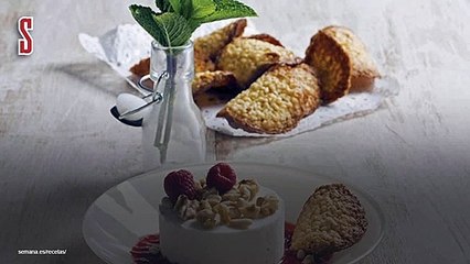 Vídeo Receta: Semifrío de yogur y frutos secos