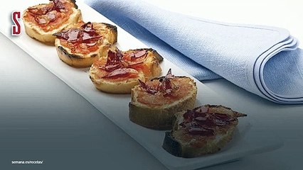 Vídeo Receta: Gratinados de tomate con jamón
