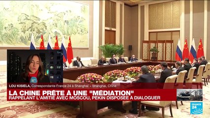 Pékin souligne son "amitié" avec la Russie, prêt à une "médiation" en Ukraine