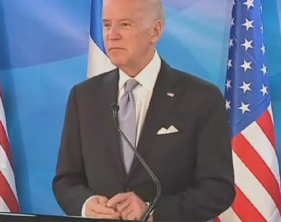 Joe Biden criticises 'failure to condemn' Palestinian attacks
