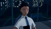 Creepy Night at the Office- Short Animated Scary Movie (English)