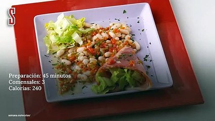 Vídeo Receta: Pochas en vinagreta caliente
