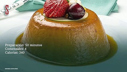 Vídeo Receta: Flan de yogurt con frutas del tiempo