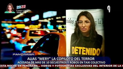 ¡La copiloto de terror! Alias "Mery" acusada de más de 10 secuestros y robos en taxi colectivo