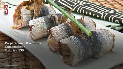 Vídeo Receta: Sardinas a la siciliana