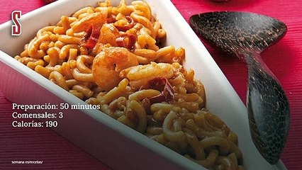 Vídeo Receta: Fideua viuda
