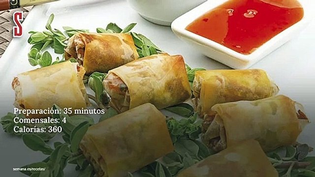 Vídeo Receta: Rollos vietnamitas