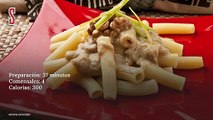 Vídeo Receta: Pasta con salsa de puerros