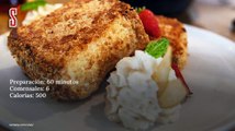 Vídeo Receta: Leche frita con fresas y menta, por Belén Esteban