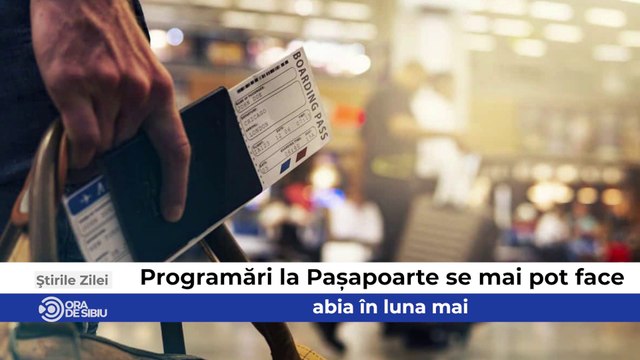 Știrile zilei la Sibiu - Programări la Pașapoarte se mai pot face abia în luna mai , Copil de 13 ani, înjunghiat cu un cuțit la Rășinari şi Prețul benzinei împarte sibienii în două - Unii fac plinul, altora nici că le pasă