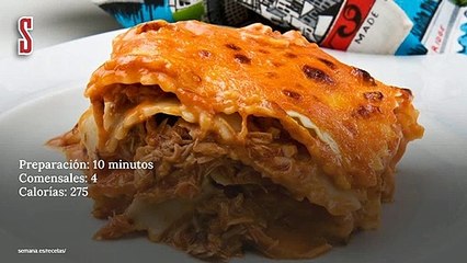 Vídeo Receta: Lasaña de bonito