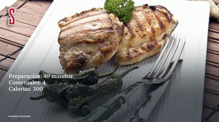 Vídeo Receta: Contramuslos de pollo con pimientos