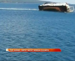 Feri karam: Empat mayat mangsa dijumpai