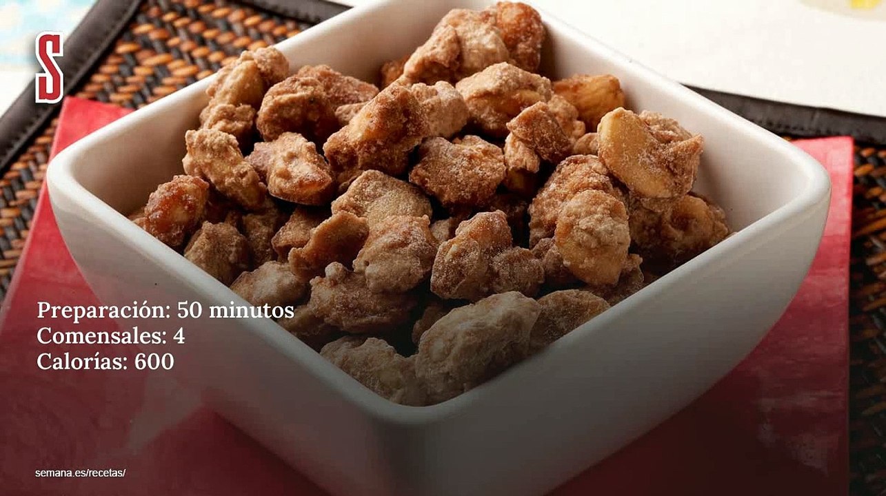 Vídeo Receta: Almendras garrapiñadas