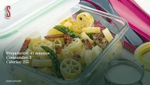 Vídeo Receta: Pasta con esparragos y jamón