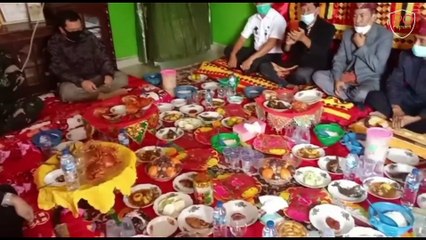 Penyambutan Kerajaan Adat Paksi Pak Sekala Brak Kepaksian Pernong di Bumi Tanggamus