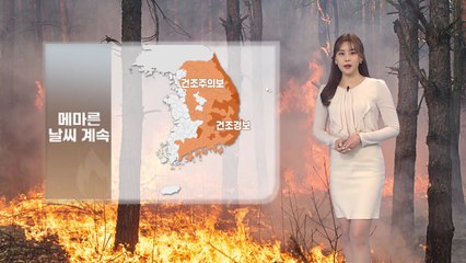 [날씨] 오늘 포근...강원 영동·영남 곳곳 '건조 경보' / YTN