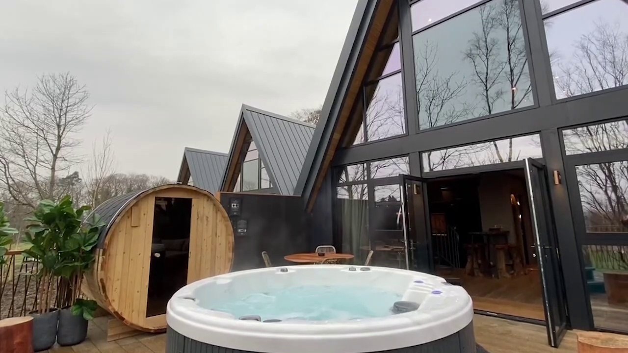 See inside the new A Frame treehouses at Ramside Hall video Dailymotion