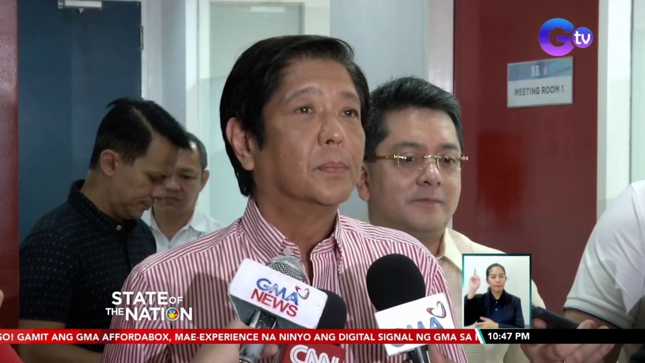 Kampo ni dating Sen. Bongbong Marcos, pinaratangan ang simbahang katolika na nagbibigay-daan sa "hateful at negative campaigning" | SONA