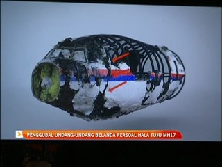 Penggubal undang-undang Belanda persoal hala tuju MH17