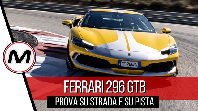 FERRARI 296 GTB | Prova su strada e su pista del nuovo V6 ibrido
