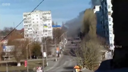 Russia intensifies onslaught on Ukraine’s cities - credit BBC